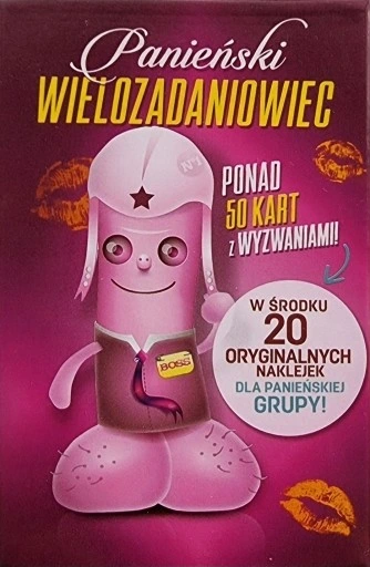 ZESTAW ZADAŃ PANIEŃSKI WIELOZADANIOWIEC GRA 57KART