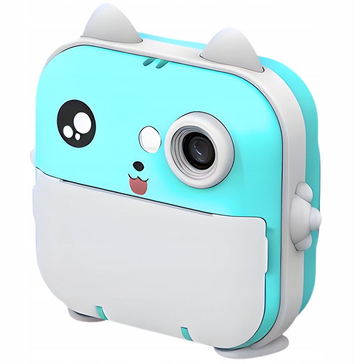 Aparat natychmiastowy Drukuś 2.0 mini aparat drukarka+ 3 rolki | 2 KOLORY