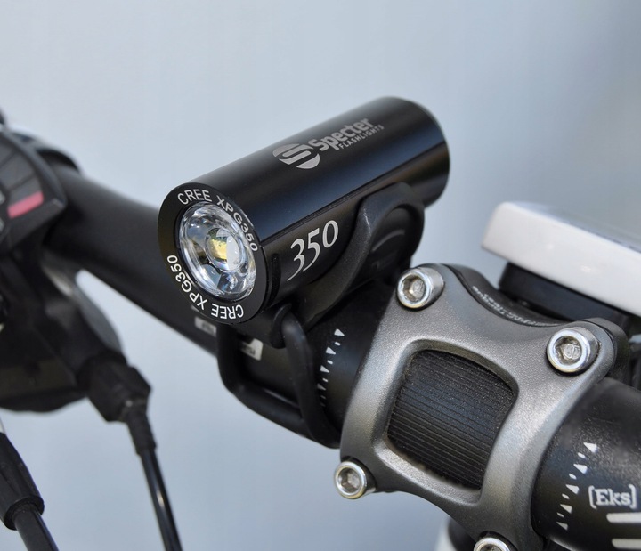 Przednia lampka ROWEROWA LED XPG350 latarka USB