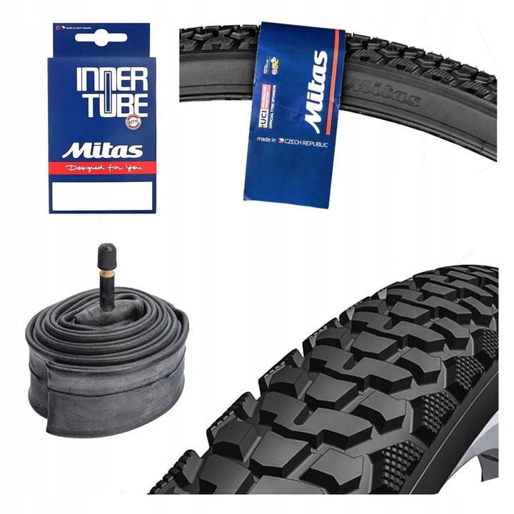 Opona rowerowa 28 i dętka 700 x 40C 42-622 zestaw do roweru opony dętki