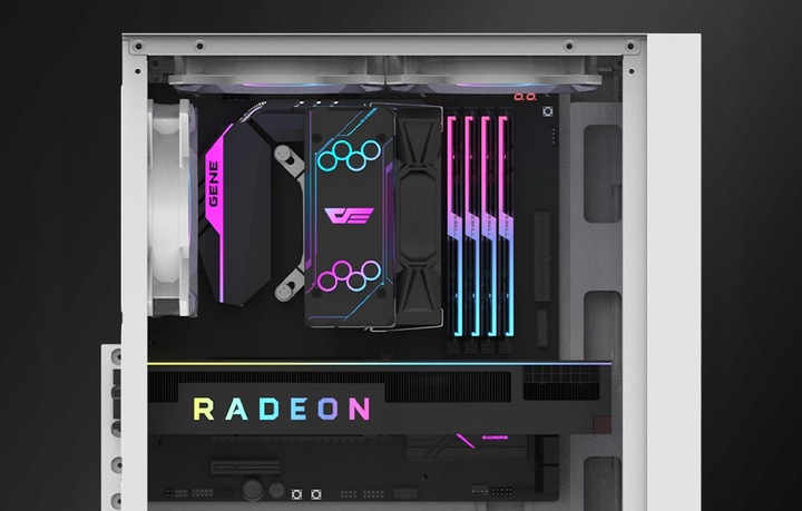 DarkFlash A290 Obudowa Komputerowa Atx Led Argb 120mm Mesh Piwnica Gaming