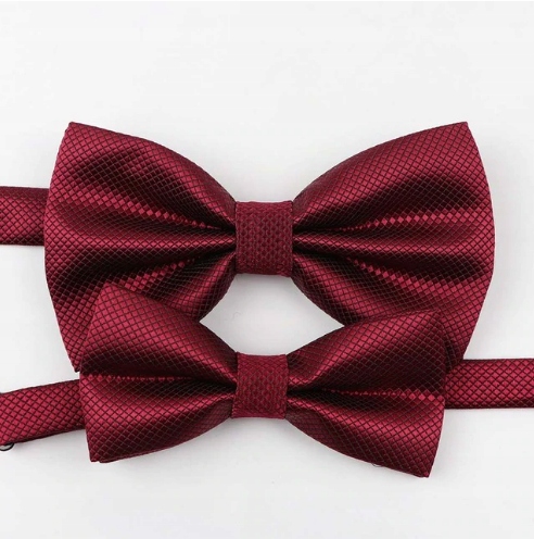 MUCHA męska i MUCHA dziecięca bordowa