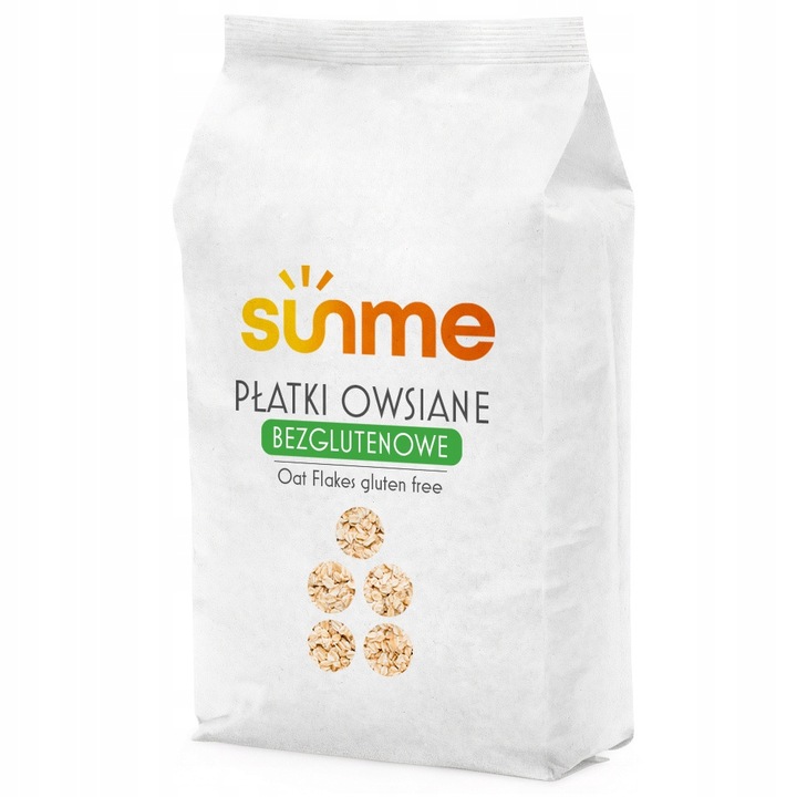 Płatki Owsiane BEZGLUTENOWE 5 kg FIŃSKIE Naturalne Wysoka Jakość 5000 g Ja
