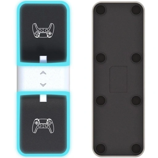 Ładowarka PS5 do Padów DualSense Stacja Dokująca Kontrolerów PODŚWIETLANA