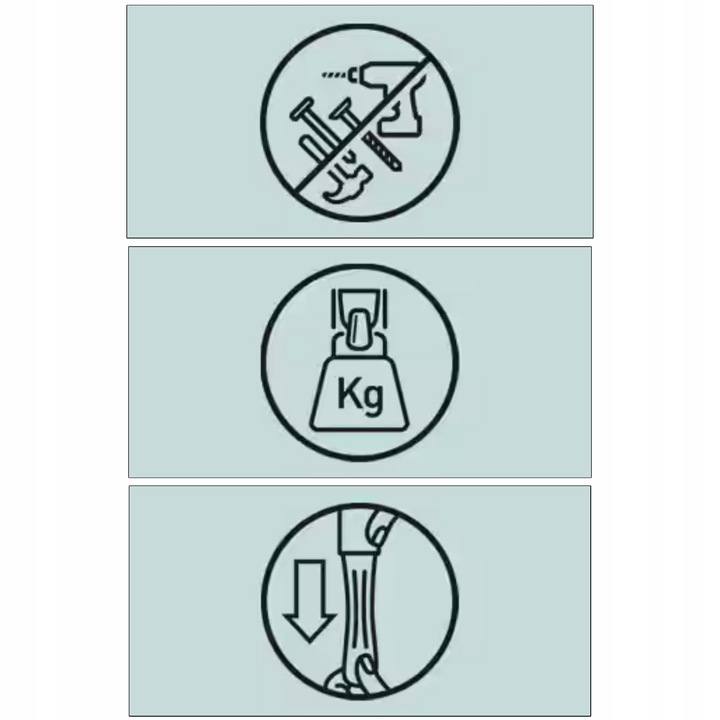 Rzepy Samoprzylepne COMMAND bez wiercenia XL 8szt (4 pary) - do 9Kg -