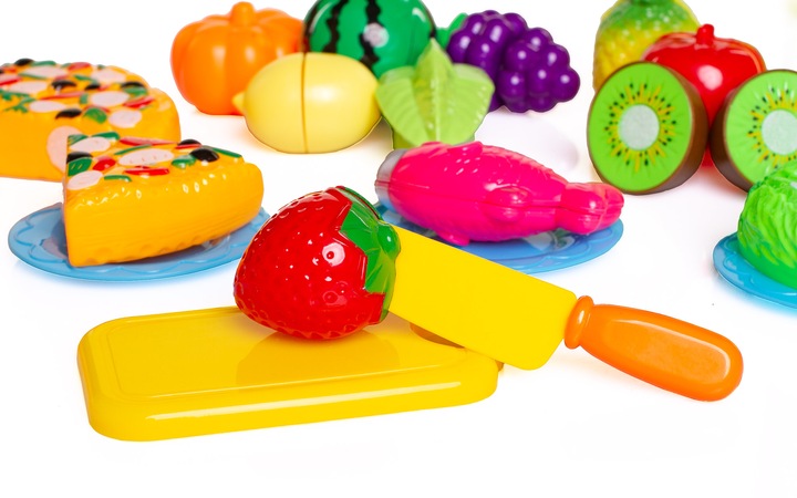 OWOCE WARZYWA DO KROJENIA zabawkowe jedzenie pizza