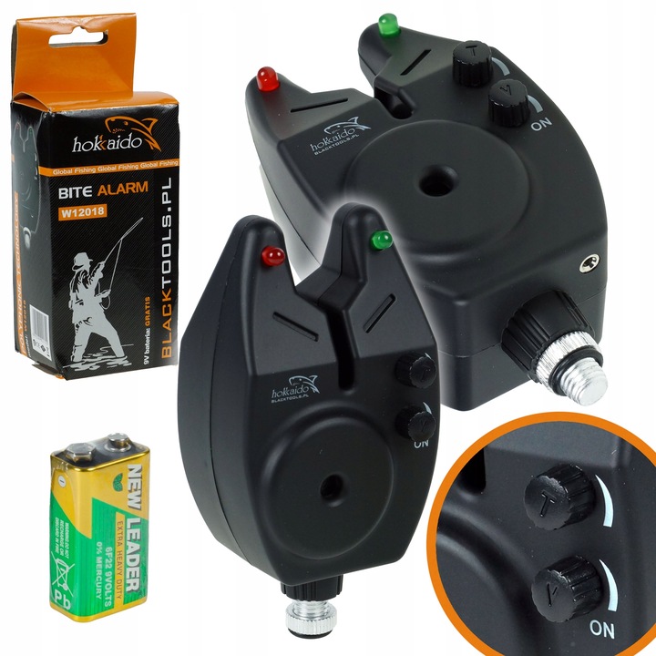 2x SYGNALIZATOR BRAŃ 2x Podpórka 2x baterie +RZEPY