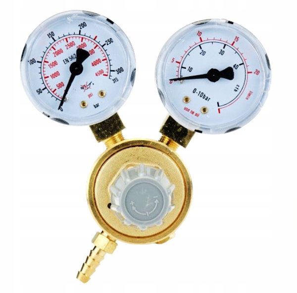 Reduktor do butli z gazem Argon Co2 spawarka MIG TIG reduktor gazu spawarka