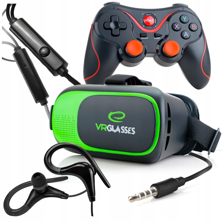 NAJLEPSZY PREZENT DLA 6 7 8 9 10 LATKA POD CHOINKĘ GOGLE VR 360 STOPNI BT