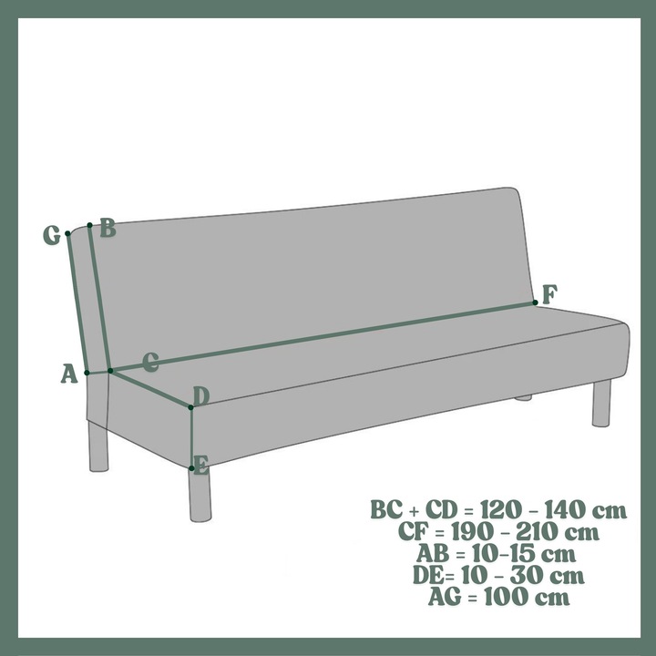 POKROWIEC NA WERSALKĘ SOFĘ ELASTYCZNY ŻAKARD JODEŁKA 190-210 CM OEKO TEX