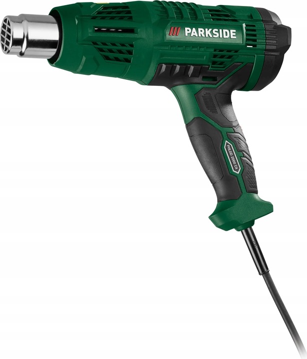 PARKSIDE MOCNA Opalarka PHLGD 2000W WYŚWIETLACZ LCD + 4 DYSZE
