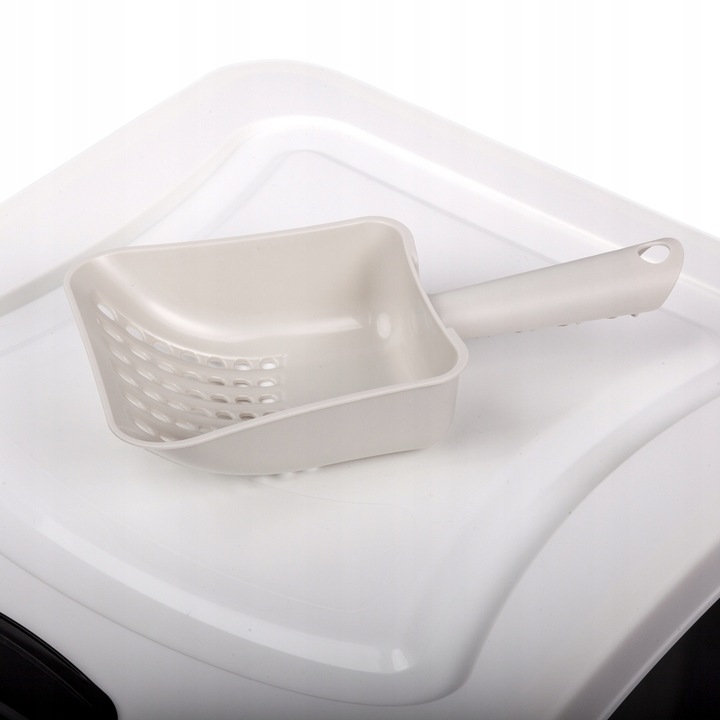 DUŻY POJEMNIK NA KARMĘ ŻWIREK DLA PSA KOTA ŁOPATKA