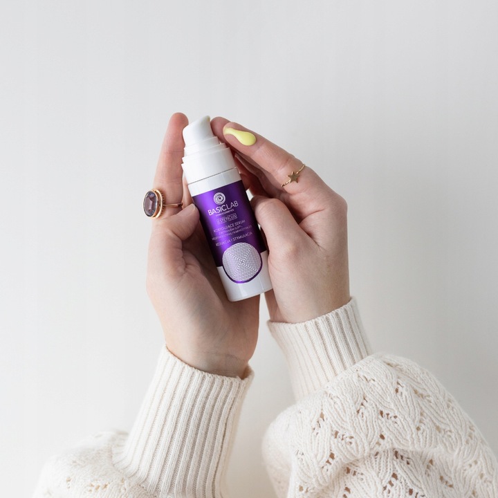 KORYGUJĄCE SERUM Z RETINALEM REDUKCJA TWARZY NA NOC BasicLab ESTETICUS 30ml