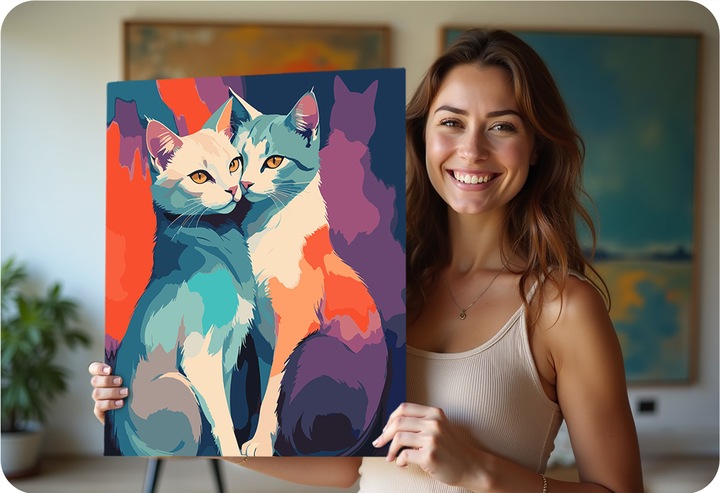 Obrazy do malowania po numerach malowanie po numerach 40x50cm na ramie