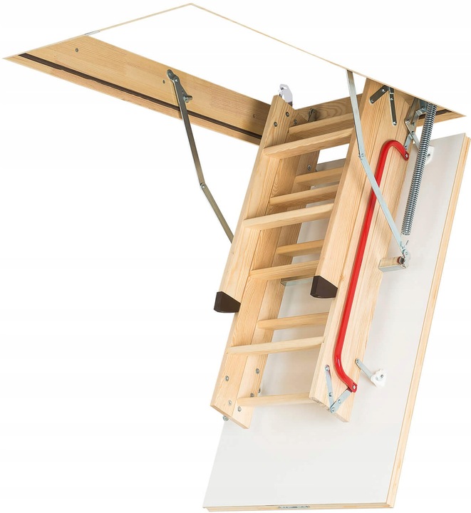 Schody strychowe FAKRO LWK Plus 70 cm x 120 cm / 280 cm