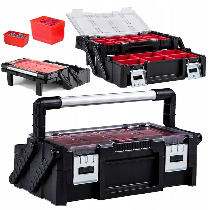 Skrzynka KETER Organizer na Kołki Wkręty Śruby Nakrętki Przynęty