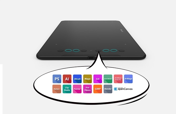 TABLET GRAFICZNY XP-PEN DECO 01 V2 5080 LPI 8192 ST DLA GRAFIKA