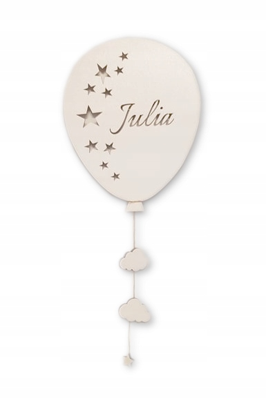 Lampka nocna LED CHMURKA -Gwiazdki z imieniem