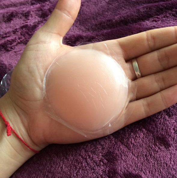 Silikonowe Nakładki Na Sutki Stanik Przyklejany Naklejki Osłonki Plastry 3X