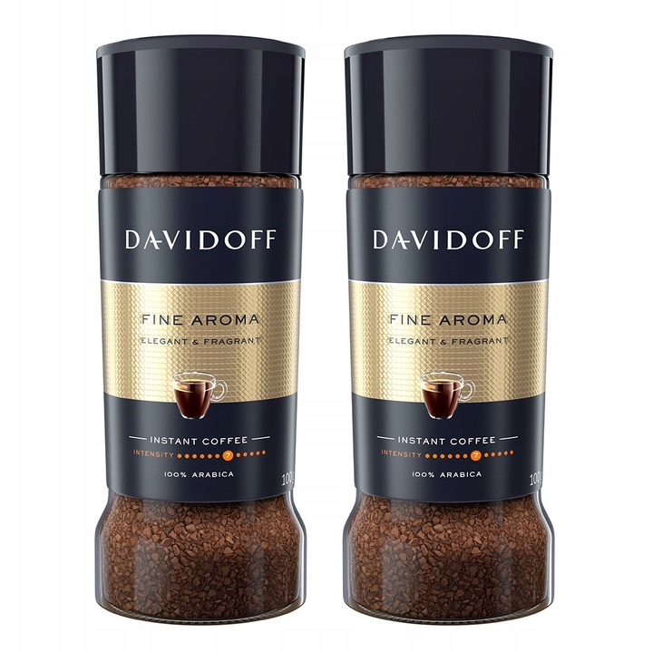 Kawa rozpuszczalna kawa instant Davidoff Fine Aroma 100g (2-pack)