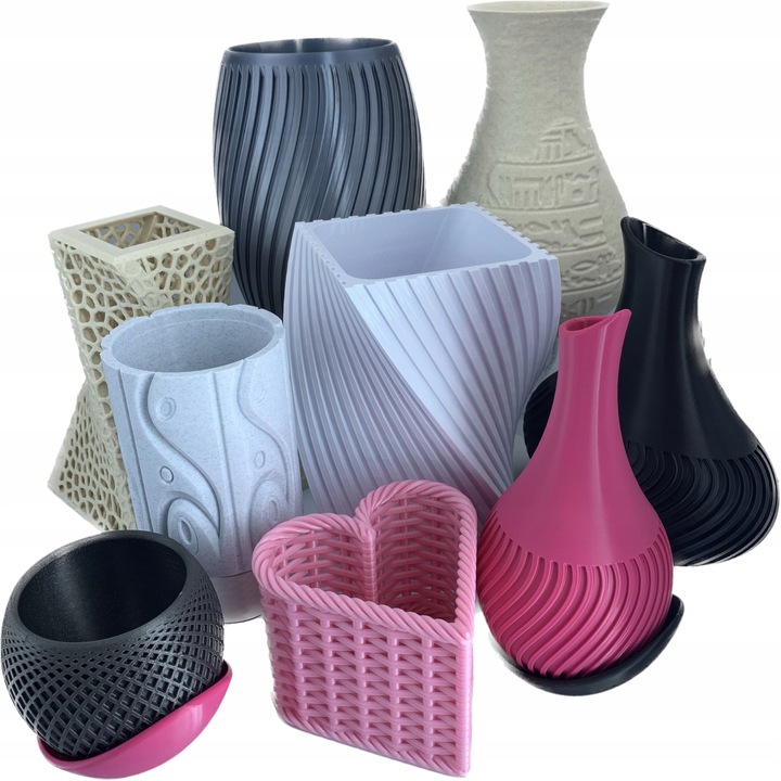 Filament PLA+ do drukarek 3D 3DACTIVE Czarny matowy 1,75mm 1kG 600mm/s