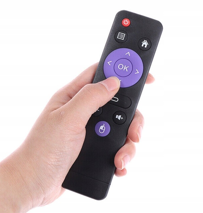 PILOT DO SMART TV ANDROID BOX H96 MAX X3