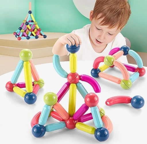 KLOCKI MAGNETYCZNE EDUKACYJNE MAGNETIC STICKS XXL