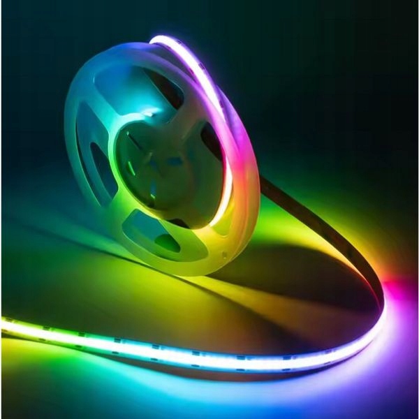 5m Cyfrowa Taśma LED COB RGB Pixel WS2811 Aplikacja Muzyka Pilot