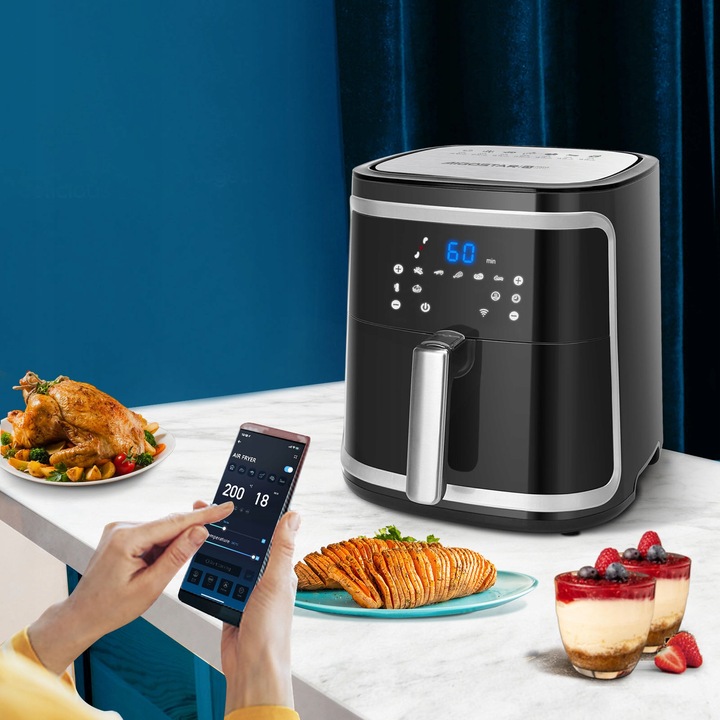 Frytkownica Air Fryer Aigostar Smart WIFI 1900 W