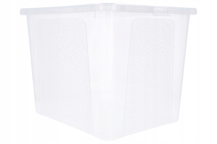 Pojemnik 30 l przezroczysty z pokrywą BPA free do przechowywania