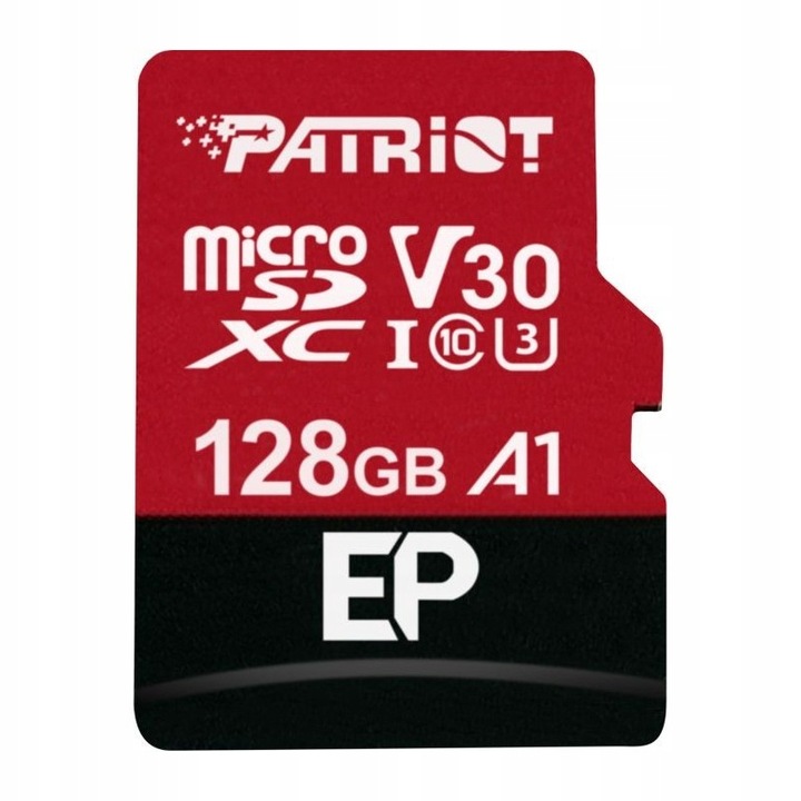 PATRIOT EP 128 GB micro SD XC CL10 UHS U3 A1 V30