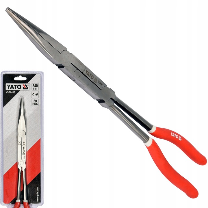 YATO SZCZYPCE WYDŁUŻONE PROSTE PRECYZYJNE 2STABILNE PRZEGUBY 340MM