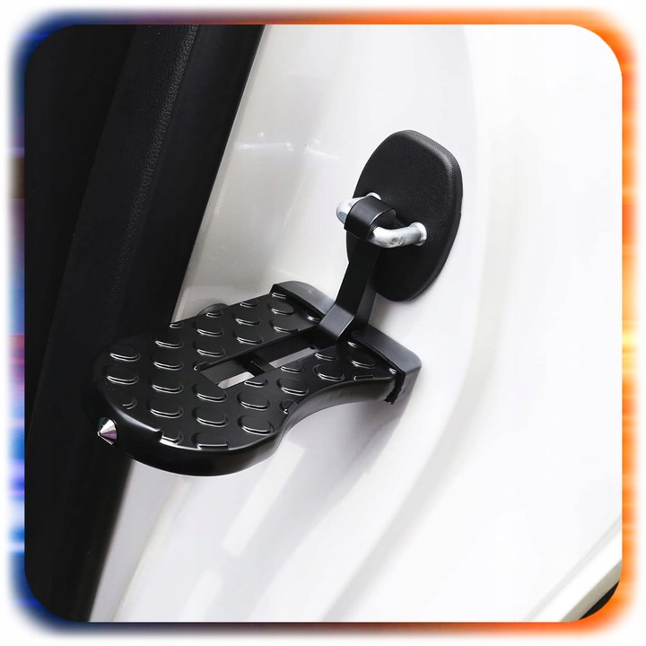 2W1 MOCNY STOPIEŃ DO SAMOCHODU AUTA PODEST DO BAGAŻNIKA DACHOWEGO + ZBIJAK