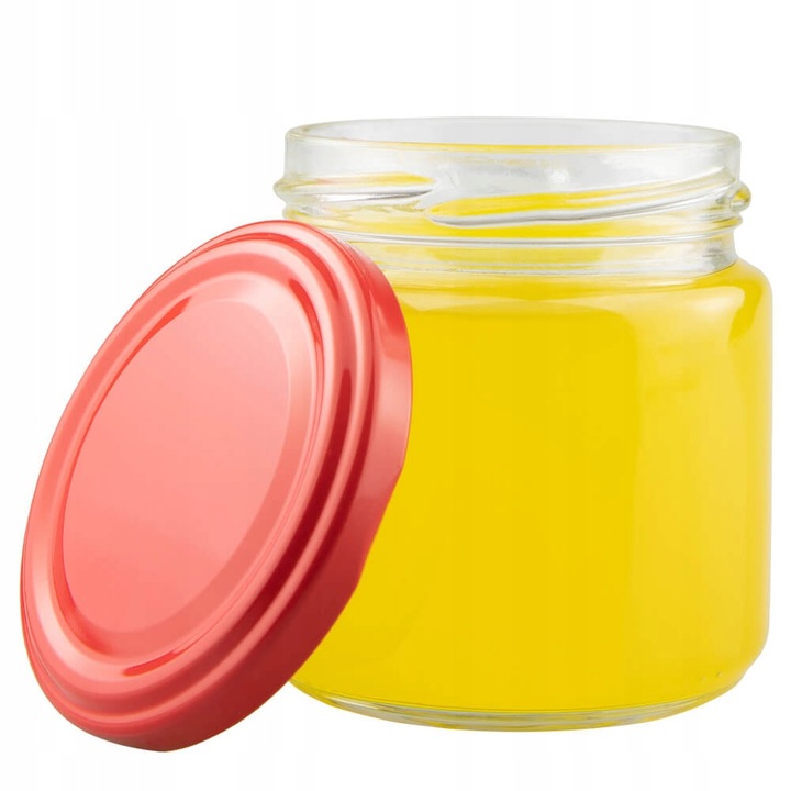 Słoik 200ML + WIECZKO FI66 DŻEM PRZETWORY PASZTET KONFITURA DESERY