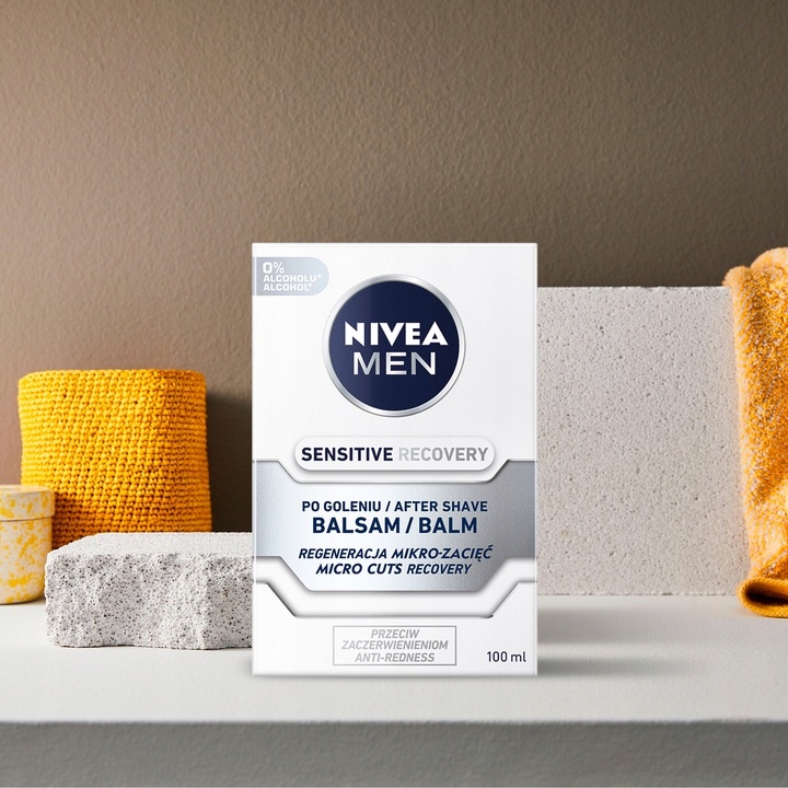 NIVEA MEN SENSITIVE RECOVERY REGENERUJĄCY BALSAM PO GOLENIU 100 ml