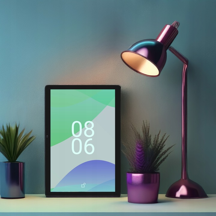 TABLET ANDROID 10" LTE 4/128GB 8000 mAh WIFI GPS SIM ŁADOWARKA RYSIK CZARNY