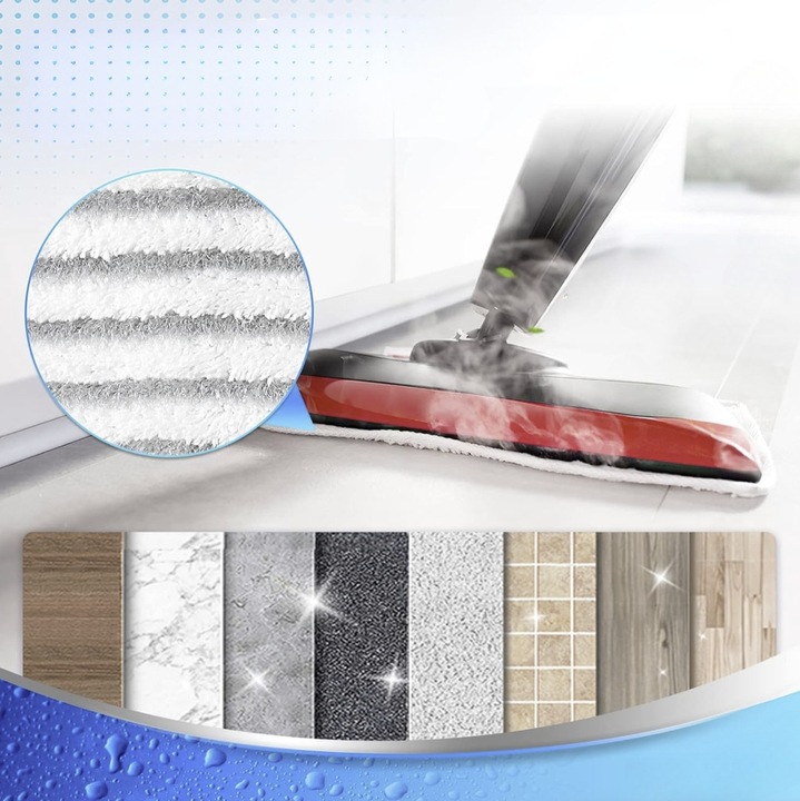 5x WKŁAD NAKŁADKI DO MOPA PAROWEGO Vileda Steam Plus XXL ZAMIENNIK