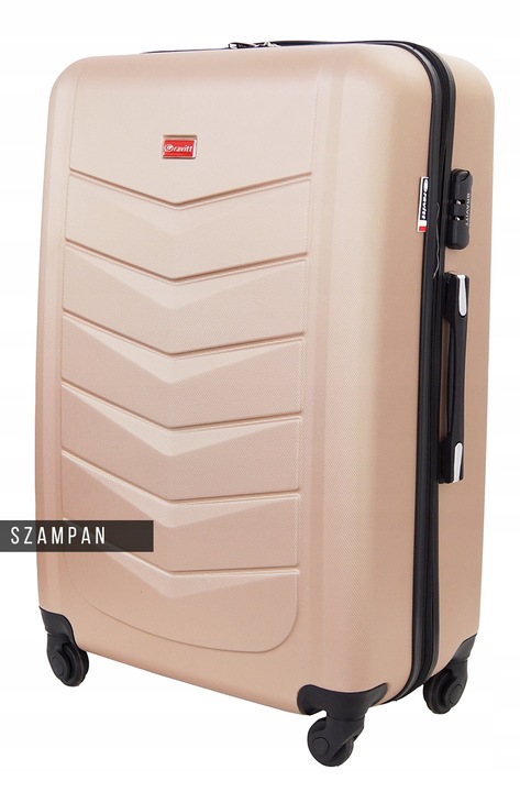 WALIZKA ŚREDNIA XL BAGAŻ SAMOLOT MODEL 602G