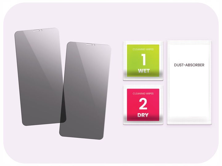 (2-pak) Szkło Hartowane Do iPhone 11 / XR (Prywatyzujące, Ochronne, 9H)