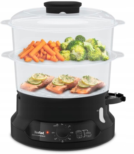 Parowar TEFAL VC139810 kompaktowy miska do ryżu