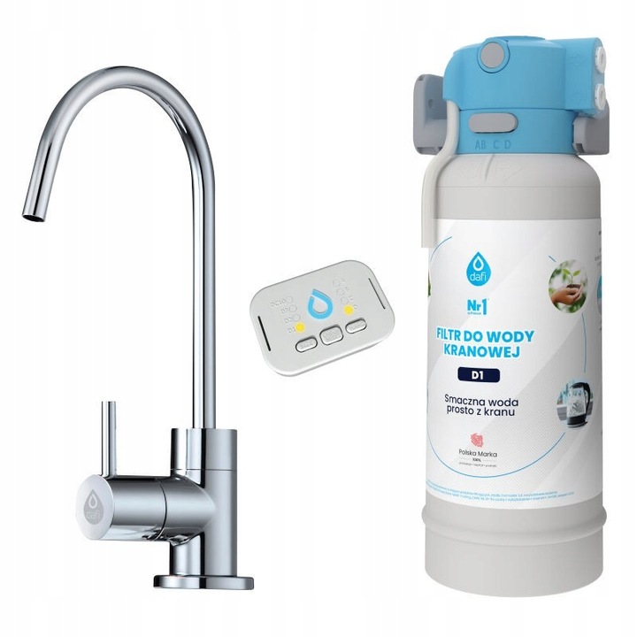 FILTR PODZLEWOZMYWAKOWY DAFI FLOW COMFORT D-1 + BATERIA