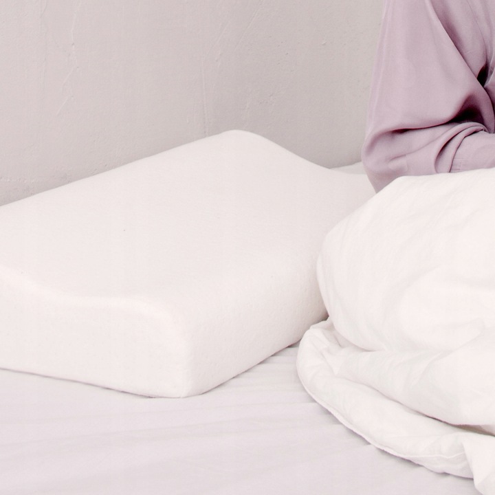 Poduszka ortopedyczna do spania profilowana pianka memory Rebel