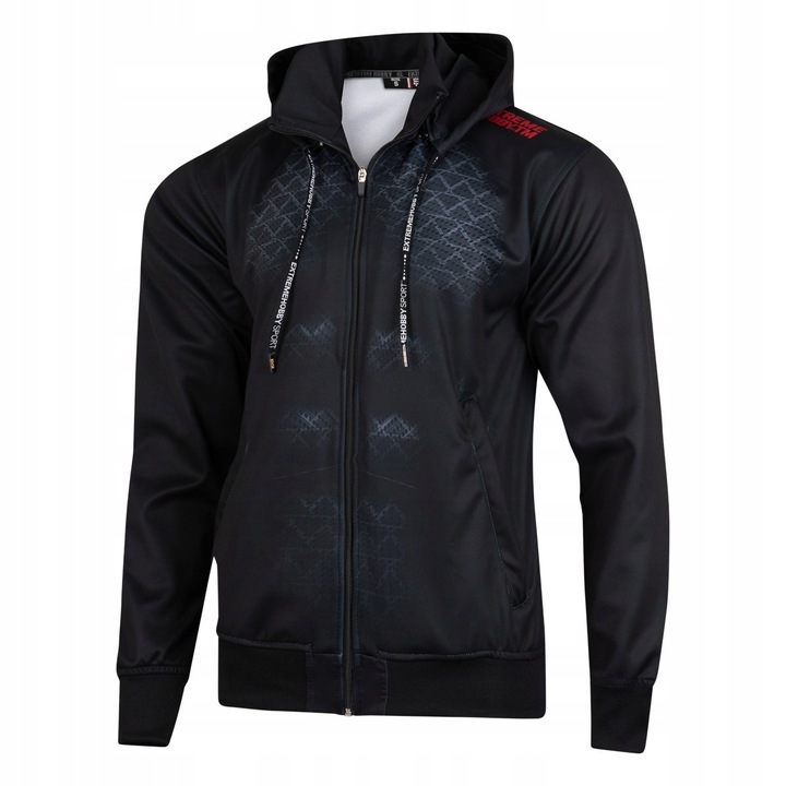 Bluza Sportowa Dresowa Meska BLACK ARMOUR czarna L