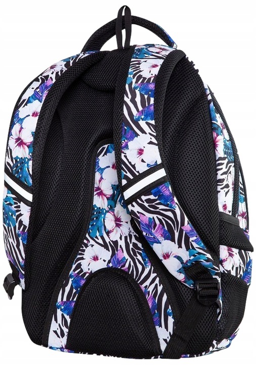 PLECAK CoolPack SZKOLNY MŁODZIEŻOWY Drafter FLOWER ZEBRA+GRATIS