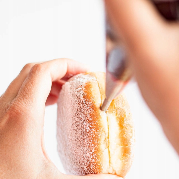 Tylka do nadziewania pączków duża 10 mm gruba końcówka do wypełniania rurek