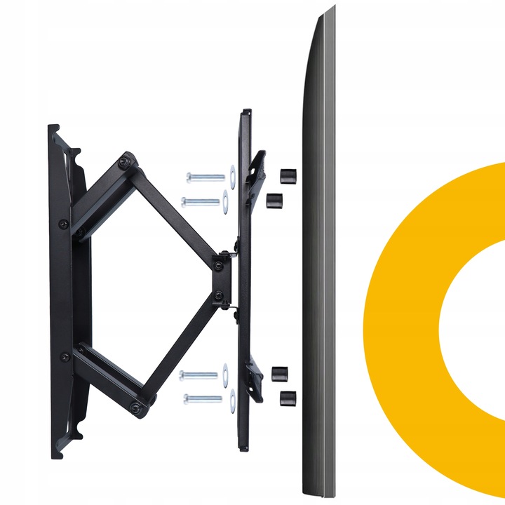 UCHWYT TELEWIZORA WIESZAK TV 32-70'' OBROTOWY RUCHOMY ŚCIENNY UNIWERSALN 0F