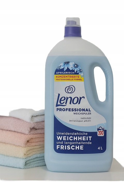 LENOR PROFESSIONAL PŁYN DO PŁUKANIA APRILFRISCH 4 L / 200 PRAŃ