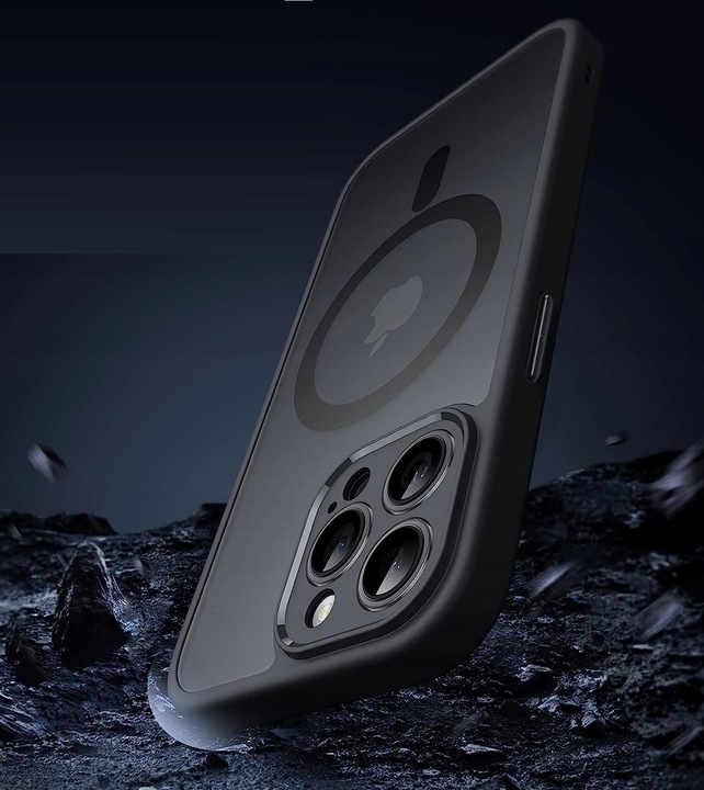 ETUI DO IPHONE 14 PRO MAX DO MAGSAFE MATOWE WZMACNIANE CASE OCHRONA APARATU