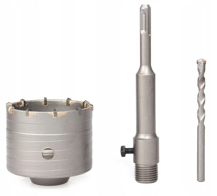 OTWORNICA KORONKA WIERTŁO DO BETONU FREZ DO PUSZEK SDS PLUS 80mm