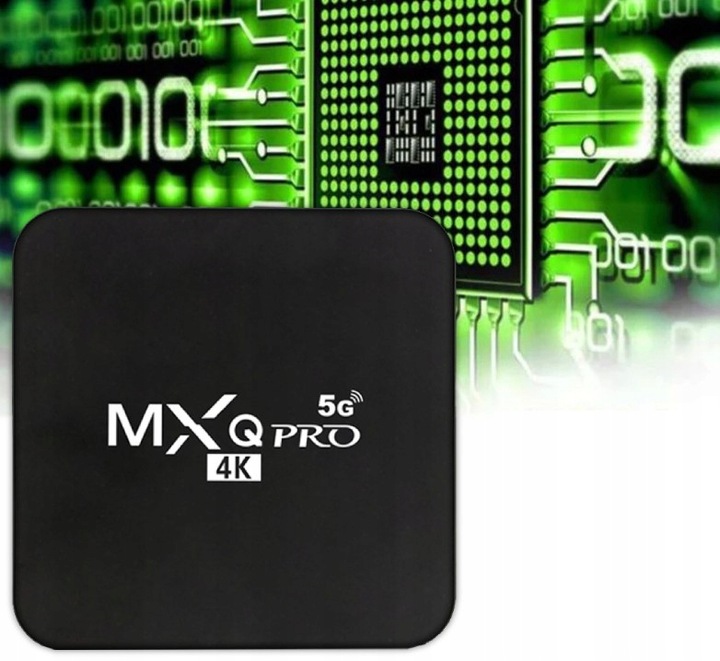 SMART TV BOX MXQ PRO S905X 4K ANDROID 11 1+8GB WIFI NETFLIX PRZYSTAWKA PL